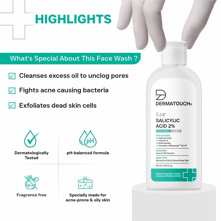 Salicylic Acid 2% Face Wash for Acne & Oil Contro – SaveByYou
