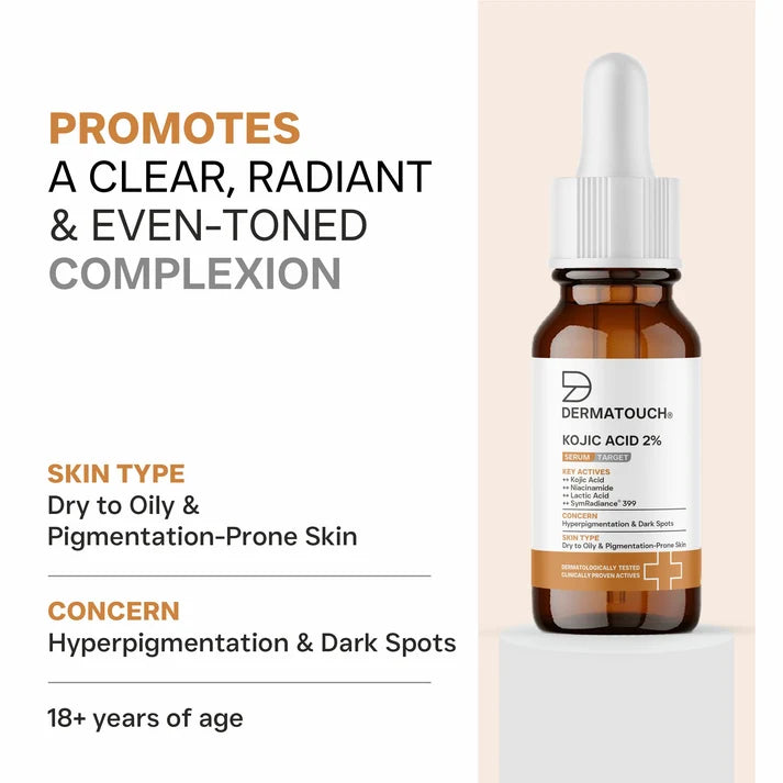 Kojic Acid 2% Serum for Hyperpigmentation & Dark Spots