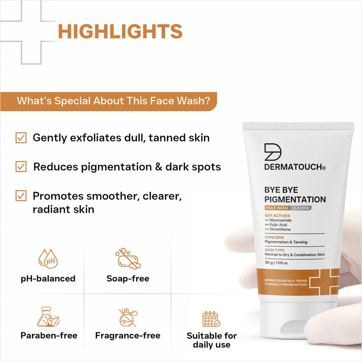 Bye Bye Pigmentation Face Wash for Pigmentation & Tanning