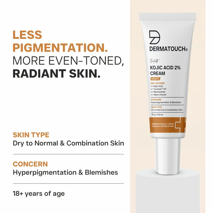 Kojic Acid 2% Cream for Hyperpigmentation & Blemishes
