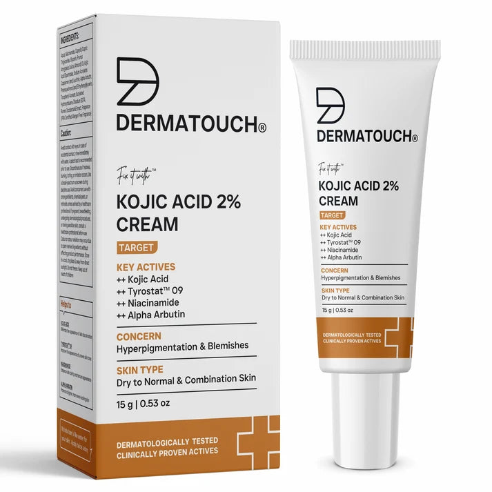 Kojic Acid 2% Cream for Hyperpigmentation & Blemishes