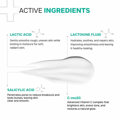 AHA 10% BHA 1% Body Lotion for Tanned & Bumpy Skin